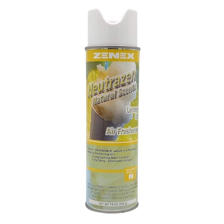 Zenex Handheld Air Freshener Lemon Ice net 10 oz. 1 Can 491835-1